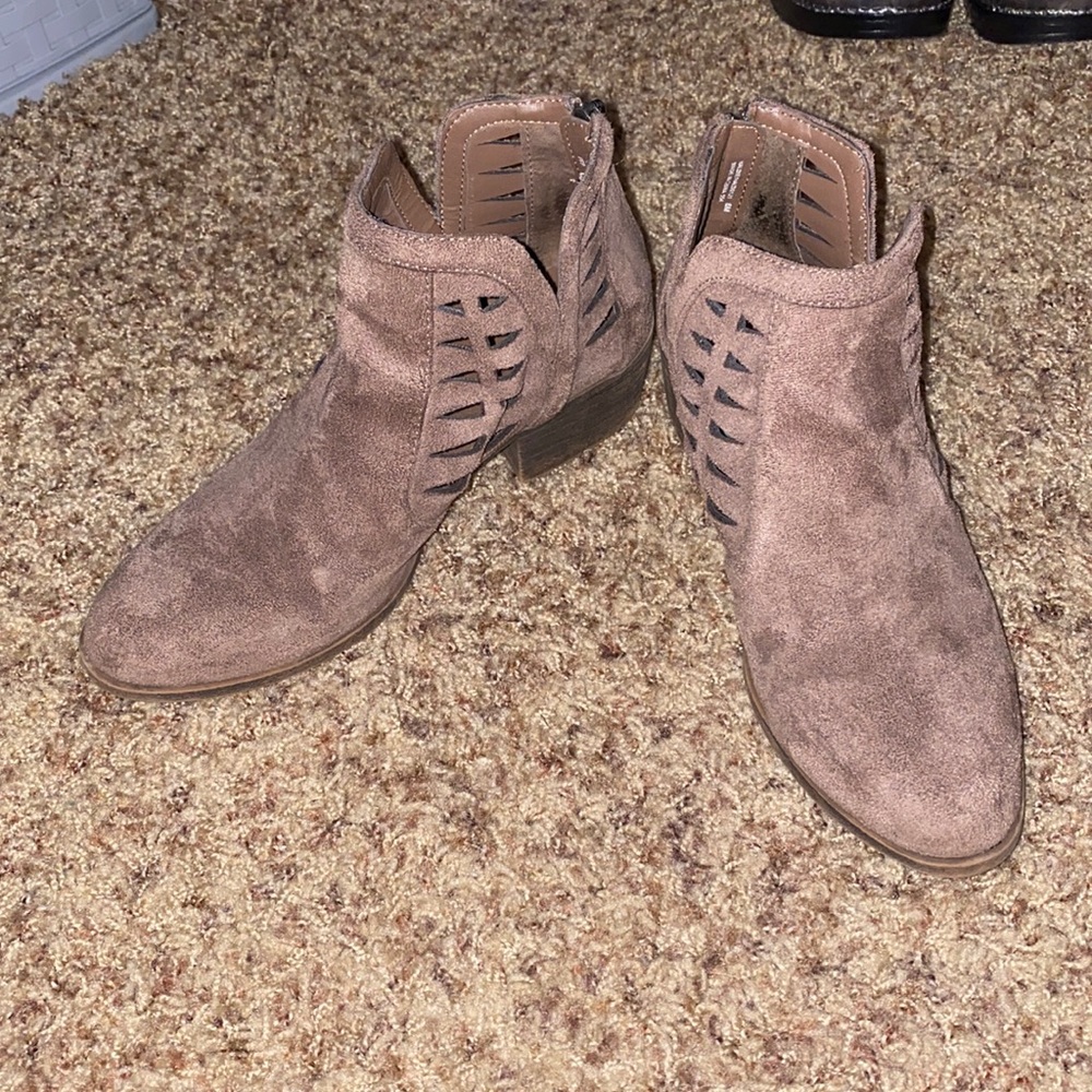 Women’s brown booties